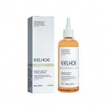 7%乙醇酸化妝水,7%果酸調理液,剝落、活膚和恢復柔嫩皮膚,針對瑕疵和粉刺的解決方案（100ml） - 白色 - 查看 9