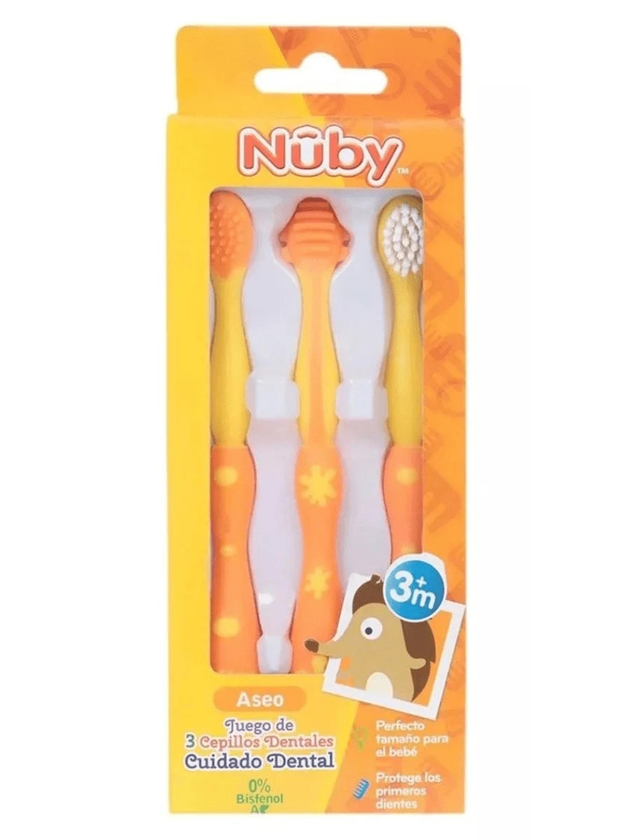 Baby Toothbrushes - Orange - View 1