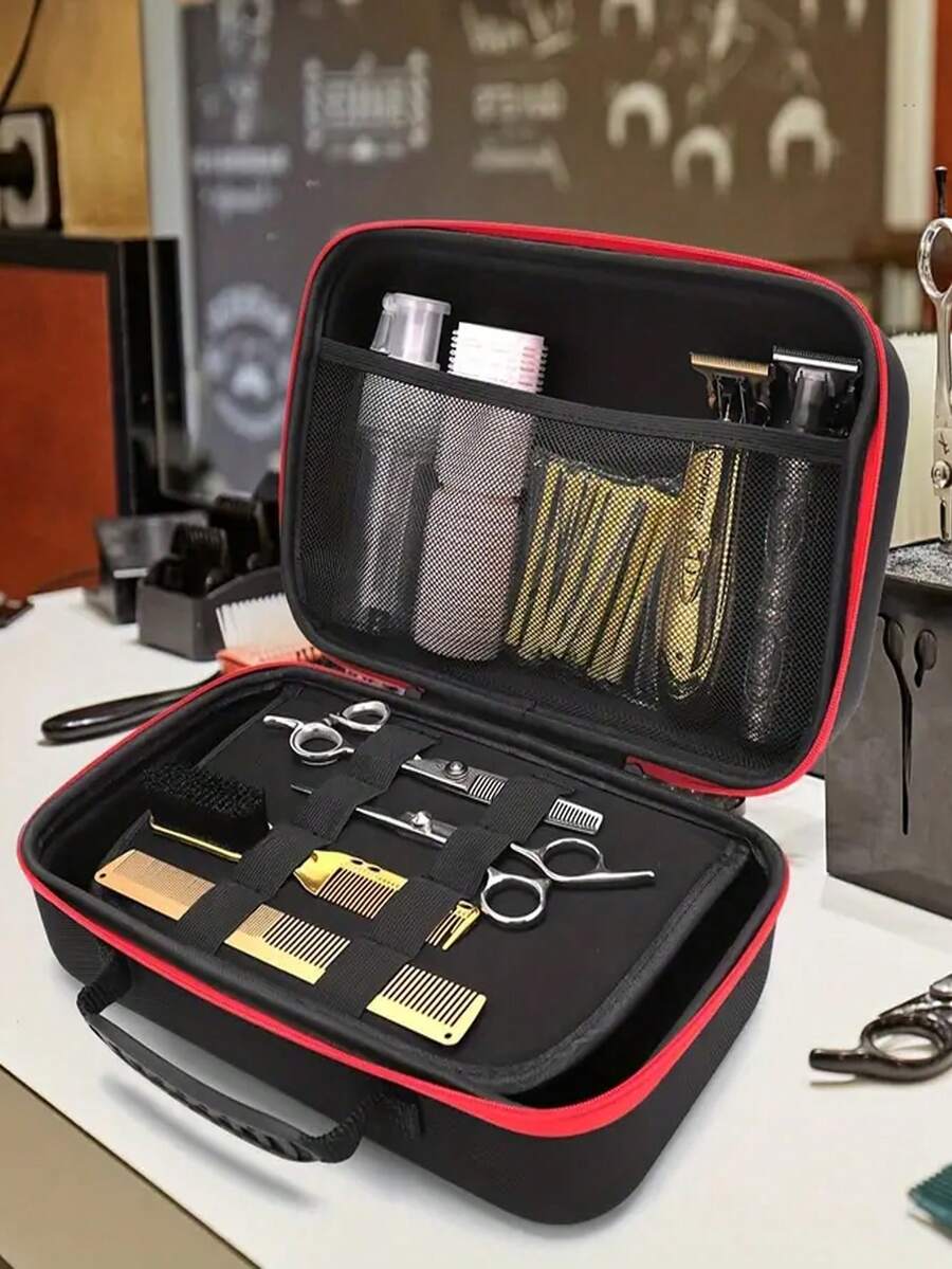 Portable Hairdressing Tools Storage Tool Bag, Hair Clipper Bag
