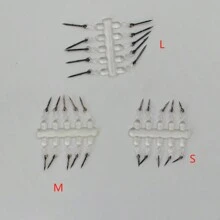 Metallköder Spike Karpfenangeln Zubehör Köder Sting Boilies Pin Mit Klarem Gummimais Ronnie Haar Rig Karpfenfutterset