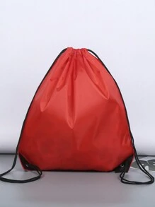 1 Unit Drawstring Backpack Bags Sack Pack  Sport Storage Polyester Bag For Gym Cinch Bag Polyester For Women Men Outdoor - Drawstring Pockets - View 21