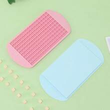 1pc 160-Cavity Silicone Colorful Ice Cube Tray, Suitable For Summer Ice Making - Multicolor - View 4