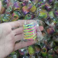 4pcs/20pcs/40 Pcs Cat Spring Toy, Cat Spiral Toys Interactive For Indoor Colorful Cats Plastic Springs Coil For Kitten Hunting, Swatting, Biting