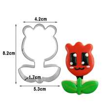 1pc Easter-Themed Stainless Steel Cookie Cutter, Featuring Rabbit, Pigeon, Duck, Egg And Carrot Shapes, Suitable As Baking Tool For Cutting Cake, Fondant, Biscuit, Chocolate And Soap, Also Helpful Kitchen Gadget For Cutting Vegetables, Fruits And Dough - Silver - View 17