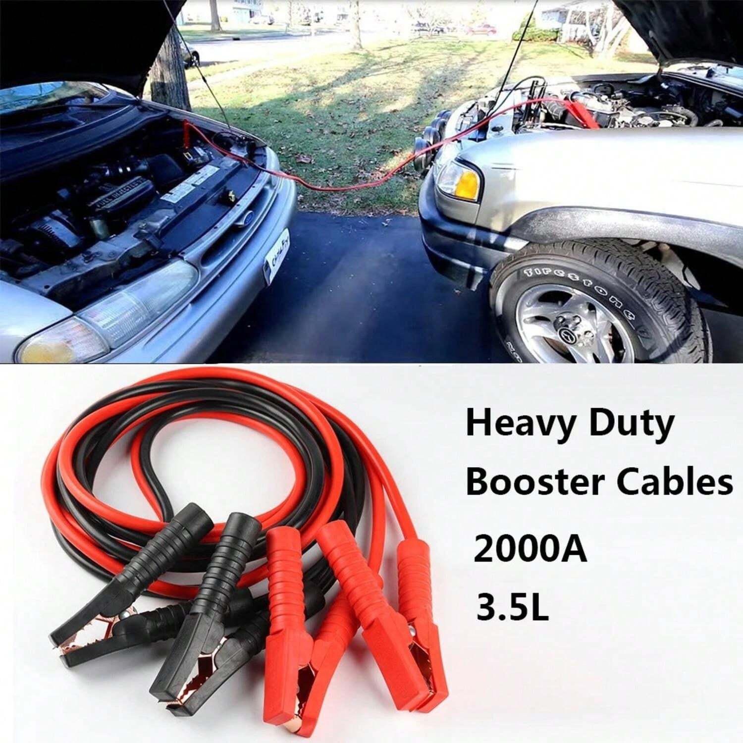 Car Battery Jumper Cables, Car Battery Heavy Duty Starting Cables, Car