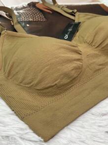 Women Bras & Bralettes - Beige - View 4