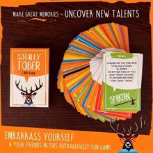 Sotally Tober 成人饮酒游戏 - 超级好玩的成人派对卡牌游戏，游戏礼品，家庭聚会娱乐卡牌游戏，朋友聚会卡牌桌游，假日旅行娱乐游戏，情侣卡牌桌游 - Sotally Tober - 查看 2