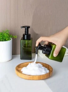 1入組旅行瓶套裝，包含沐浴露、洗髮水、洗手乳等小型攜帶式空瓶，適用於乳液、慕斯、洗面奶、泡沫分配器。另外附有大容量泵瓶。 - 墨綠色 - 查看 7