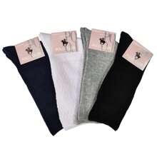 12 Pares Calcetín Para Diabético Sin Costura Polo Club Suaves Calidad Premium - Multicolor - Ver 1