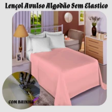 Fitted Sheets - Màu hồng gỉ - Xem 1