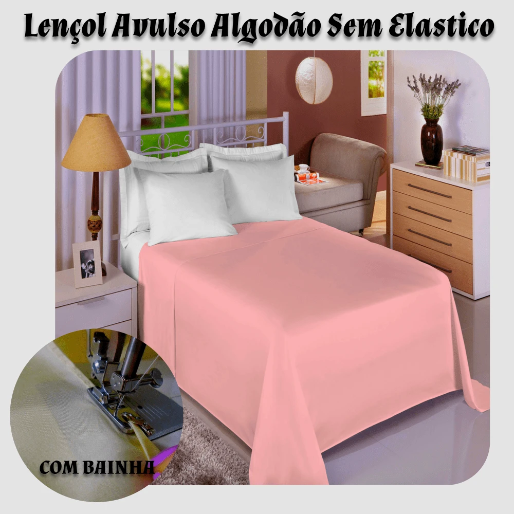 Fitted Sheets - Màu hồng gỉ - Xem 1