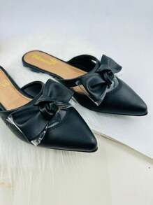 Women Flats - màu đen - Xem 2