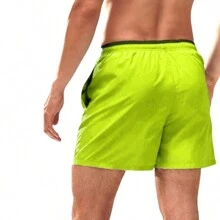 Shorts para Playa Traje de baño para Hombre Short para playa con bolsas - Amarillo - Ver 2