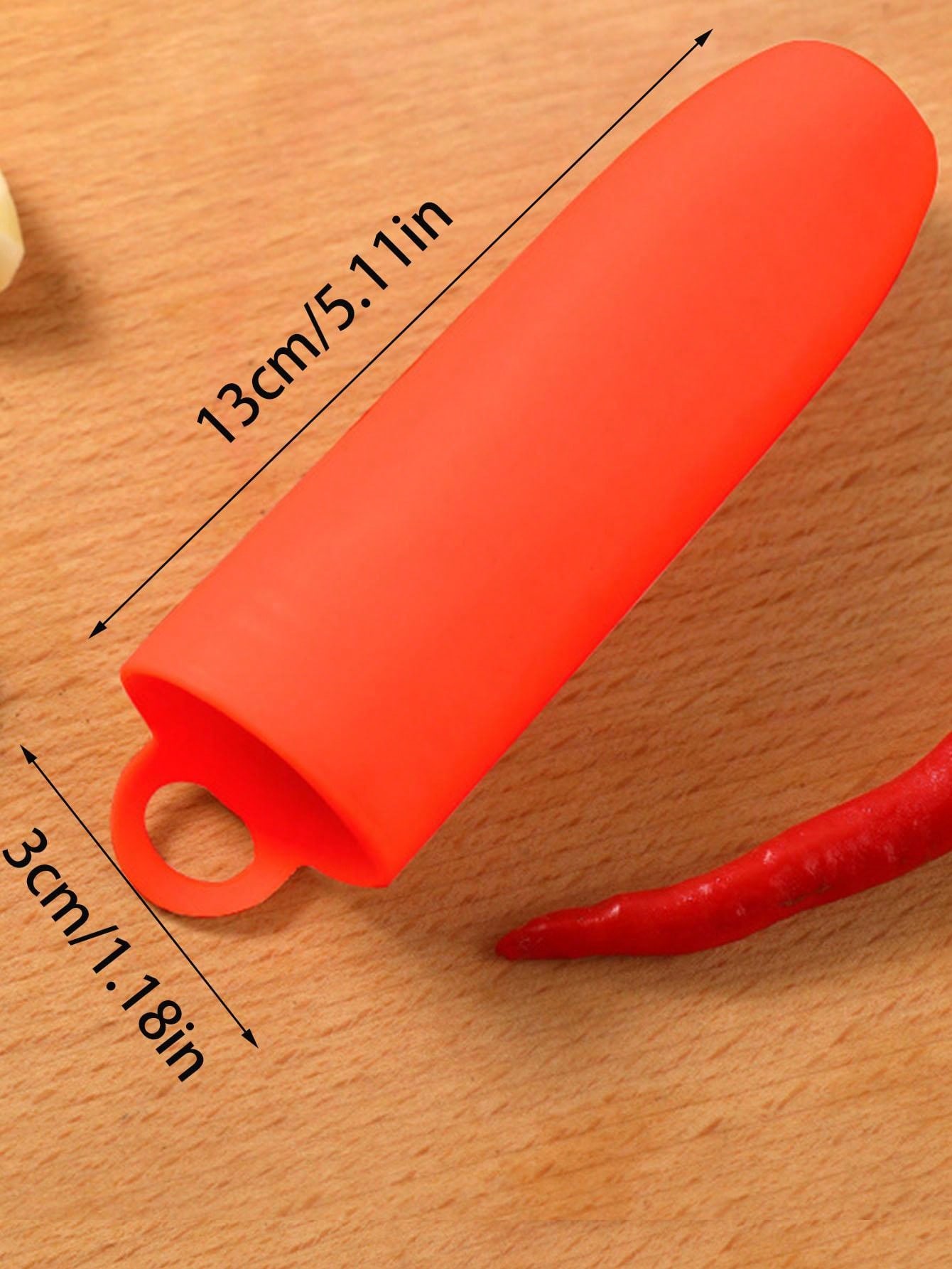 1pc Silicone Garlic Peelers, Manual Garlic Press And Mince Tool
