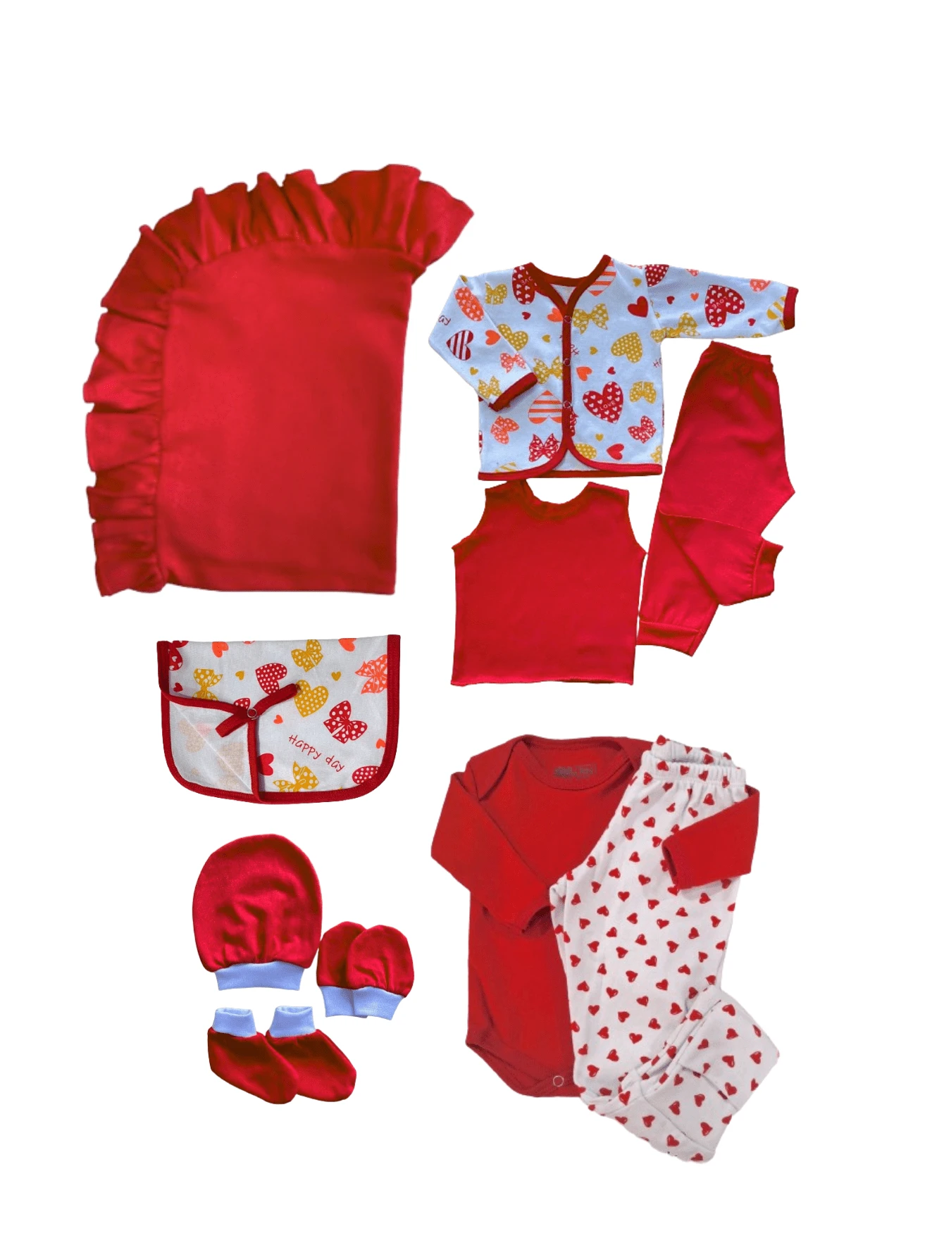 Baby Boys Gift Sets - Đỏ - Xem 1