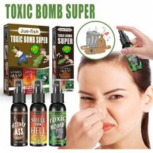 Jue-Fish Stinky Fart Spray, Spoof Of Toys, Stinky Smell, Entertainment, Poop Smell,  Smell Bomb Smell - Multicolor - View 2