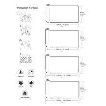 Mờ Dày lên Xám Đá hoa Tự dính Hình nền Mặt bàn bìa Bóc Và Gậy Có thể tháo rời Tiếp xúc Giấy Không thấm nước Mặt bàn Tiếp xúc Giấy - màu đen - Xem 6