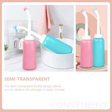 350-500MLPortable Travel Hand Held Bidet Sprayer Personal Cleaner Hygiene Bottle Spray Washing Baby Butt Flushing Device