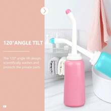 350-500MLPortable Travel Hand Held Bidet Sprayer Personal Cleaner Hygiene Bottle Spray Washing Baby Butt Flushing Device