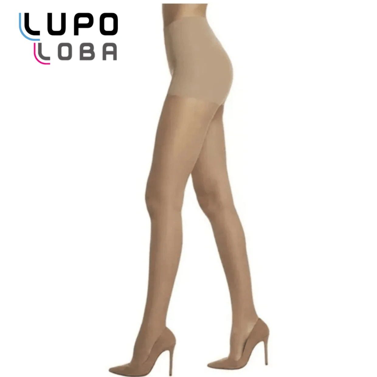 LUPO Women Tights - 香檳色 - 查看 1