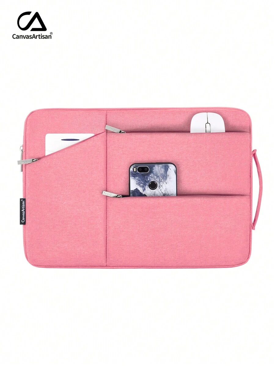 canvas artisan Polyester Computer Bag Laptop Sleeve Case Waterproof Laptop Bag's For Surface Book, Laptop Bags ForMacBook,IPad,HP Chromebook Surface Notebook, Portable Laptop Sleeves