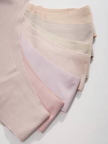 7 条女士无缝低腰性感比基尼内裤，舒适运动健身内衣 - 彩色 - 查看 4