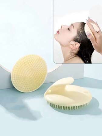 洗发按摩刷、头皮去角质剂、发刷梳、去头屑抓头器、头皮清洁和头发生长身体护理，适用于旅行、户外、运动、办公室、学校、发夹、发饰男孩情人节心形情人节