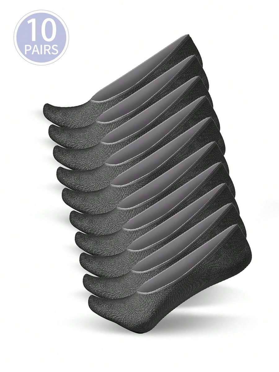 10 Pairs Women Invisible No Show Socks
