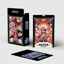 One Piece Lomo Card Set: 30pcs/60pcs/92pcs Double-Sided High Definition Color Printing Photocard With Stickers And Bookmarks - Pirates-multicolor - View 13