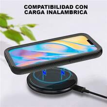 Funda Compatible Moto E20 G50 5G EDGE 20 LITE G31/G41 G10 G60/G60s G52/G82 G71 G22/E32 G32 Case Transparente Rigida Anti Shock 2 en 1 Uso Rudo Anti Golpes - Lila Púrpura - Ver 6
