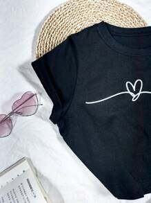 Women T-Shirts - Black - View 2