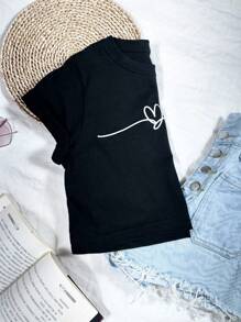 Women T-Shirts - Black - View 4