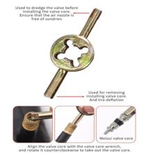 VXM 1 Box Mini Bike Tire Puncture Repair Kit, With High Strength Adhesive Patches, Easily Fix Puncture And Demounting Tires With Levers - White - View 5