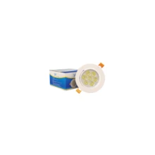 Spot Led 7W Embutir Redondo Alumínio Dicroica Direcionável Bivolt Acabamento Branco/Prateado - Prata - Visão 4