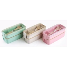 Hộp Cơm Trưa Đồ Dùng Học Tập, Trở Lại Trường Học - Be - Xem 5