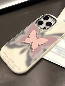 Mới Cô Gái Đầy đặn Kim Loại Khung Mạ Điện Hình Trái Tim Bướm Tranh Vỏ iPhone 10 Màu Đỏ Dễ Thương Tranh Kẹo Chống Sốc Vỏ Điện Thoại Sáng Tạo Tương Thích Với IPhone 14, Xr/7/8, Iphone 15 Pro Max, Iphone 13, Iphone 14, Iphone 11, P12 Ốp Mềm, Xs , 13 Pro Max, & 14 Ốp điện thoại Tpu mềm chống sốc cạnh thẳng - Nhiều màu - Xem 3