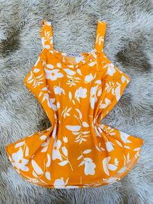 Women Tank Tops & Camis - 橘色 - 查看 1