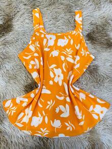 Women Tank Tops & Camis - 橘色 - 查看 2