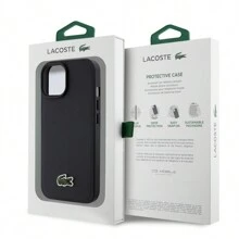 Funda Logo Bordado Con Magsafe para iPhone 15 Color Negro - Negro - Ver 8