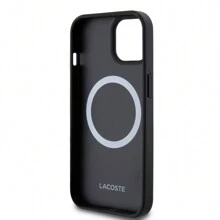 Funda Logo Bordado Con Magsafe para iPhone 15 Color Negro - Negro - Ver 7