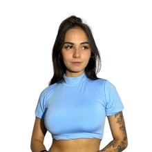 Women T-Shirts - 藍色 - 查看 1