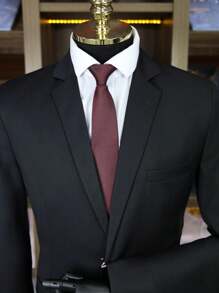 Men Suits - 黑色 - 查看 3