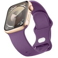 Dây đeo đồng hồ thể thao tương thích với Apple Watch 46mm 41mm 45mm 49mm 40mm 44mm 38mm 42mm, Dây đeo silicon mềm thay thế cho dây đeo đồng hồ Apple tương thích với Apple Watch Ultra 2/Ultra SE/SE 2 Series 10 9 8 7 6 5 4 3 2 1 dành cho nam nữ - 38mm/40mm/41mm - Xem 20