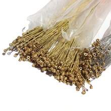 3pcs Wood Guitar Brass String Acoustic Guitar Strings Set, Folk Guitar Loose Strings (Random Color, 6 Strings/Set) - Multicolor - View 6