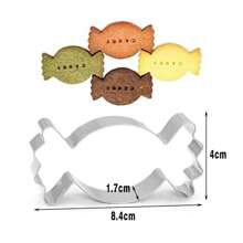 1pc Easter-Themed Stainless Steel Cookie Cutter, Featuring Rabbit, Pigeon, Duck, Egg And Carrot Shapes, Suitable As Baking Tool For Cutting Cake, Fondant, Biscuit, Chocolate And Soap, Also Helpful Kitchen Gadget For Cutting Vegetables, Fruits And Dough - Silver - View 19