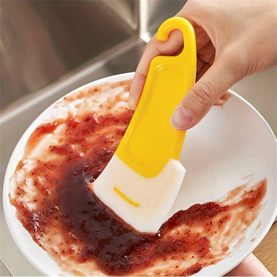 1/2 chiếc, Dụng cụ cạo mềm bằng silicon Dụng cụ cạo vệ sinh chảo, Dụng cụ cạo rửa chảo rán bẩn trong bếp, Dụng cụ vệ sinh nhà bếp, Vật dụng vệ sinh, Dụng cụ vệ sinh, Nhà bếp, Phòng tắm, Nhà, Nhà cung cấp đồ gia dụng