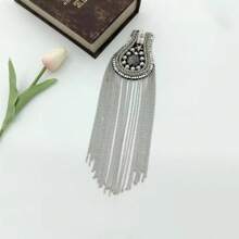 1pc Chain Tassel Shield Shaped Shoulder Accessory For Stage Performance, Party Dress - Shield Epaulettes - View 16