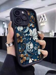 1入時尚印花加厚防摔手機殼,兼容iphone11 12 13 14 11pro Max 12 Pro Max 13 Pro Max 14 Pro Max Xr、15、15 Pro、15 Pro Max、三星系列 - 彩色 - 查看 1