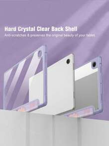 DANYCASE 平板电脑保护壳大理石纹适用于 Sam A9 Plus A9 A8 S6 Lite 2024 2022 2020 S7 S8 S9 适用于 iPad 10th Air 4 5 10.9 Pro 11 10.2 7th 8th 9th 9.7 5th 6th Mini 6 - 紫色 - 查看 7