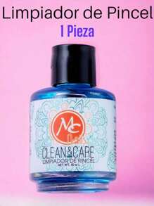 M.C. Acrylic Nail Brush Cleaner Nails - Blue - View 3